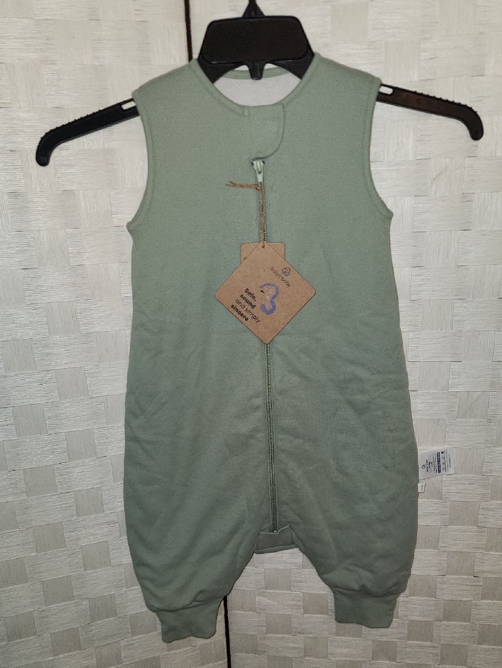 Kaiya Baby Canel Wool Sleep Sack NWT 6-18 MONTHS